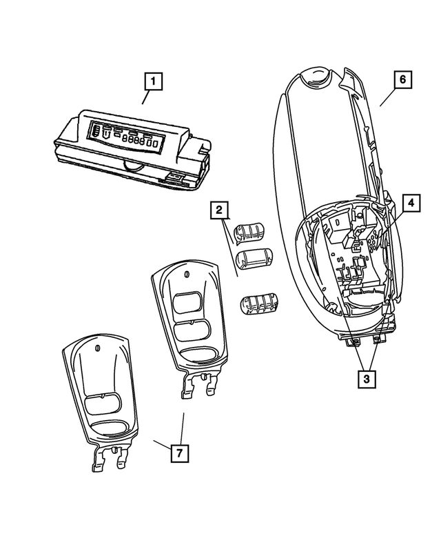 « 5016286AC – Interior Trim : Ampoule Logement pour Mopar Image »