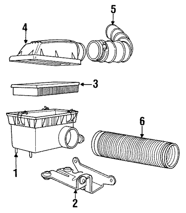 4324016 - Engine: Air Cleaner Body for Mopar Image