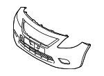 FBM223BA0J - : Bumper Cover for Nissan: Versa Image