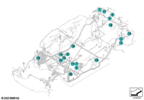Plug Connection Overview for 2026 BMW BMW ALPINA B8 #0