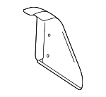 1Y0867427D1BS - Body: Wheelhouse Trim for Volkswagen: Beetle Image