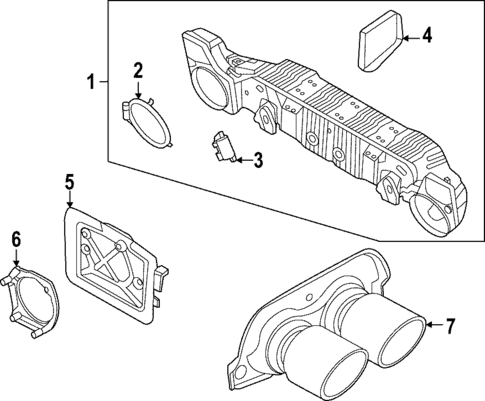 Exhaust Components for 2025 Porsche 911 #1
