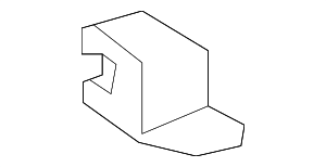 3B0919136A - Body: Lock &amp; Switch Bracket for Audi Image