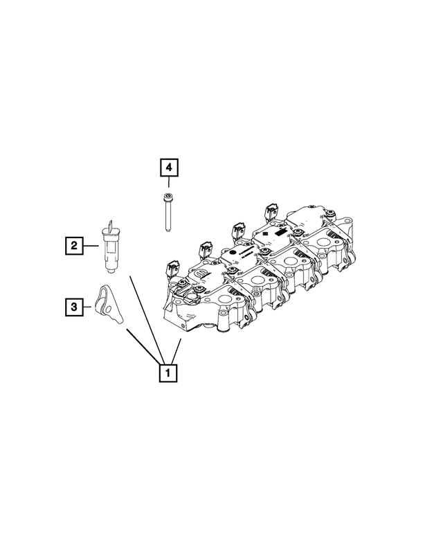 68439137AA - Electrical: Multiair Actuator for Mopar Image