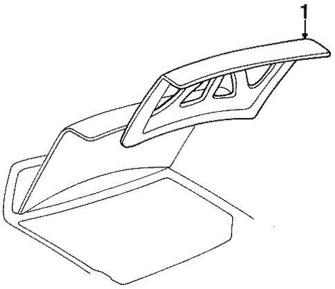 Interior Trim - Trunk for 1995 Cadillac Seville #0