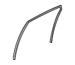 83530J9000 - Body: Run Channel for Hyundai: Kona, Kona Electric, Kona N Image