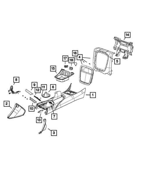 Consoles for 2017 Dodge Viper #0