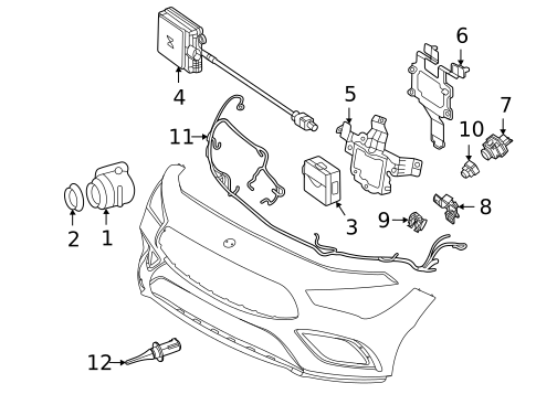 Automatic Temperature Controls for 2021 Mercedes-Benz CLA45 AMG #3