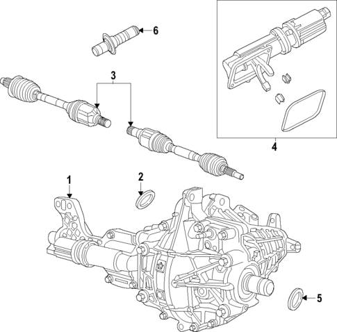 Front Axle for 2024 Jeep Wagoneer L #0