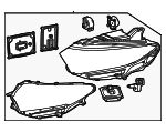 2959061700 - Electrical: Headlamp Assembly for Mercedes-Benz Image