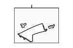 20890863 - Body: Body A-Pillar Trim Panel for GM Image