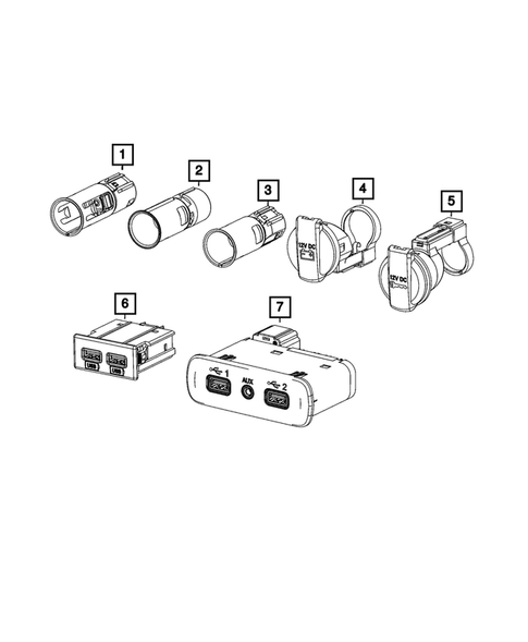 Radio, Antenna, Speakers, DVD, and Video systems for 2023 Chrysler 300 #2