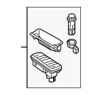420857950A25D - Body: Ashtray Assembly for Audi: R8 Image
