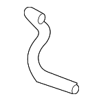 XR89455 - : Outlet Hose for Jaguar: S-Type Image