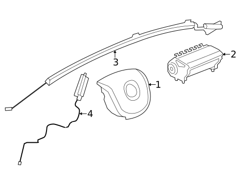 Air Bag Components for 2011 Chevrolet Caprice #0