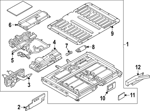 Battery for 2023 Ford Escape #0