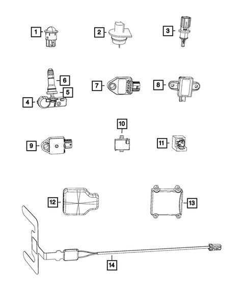 Sensors for 2018 Dodge Journey #0