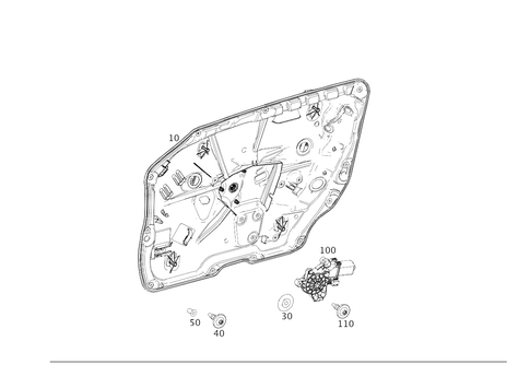 Window Regulator for 2021 Mercedes-Benz S63 AMG #0