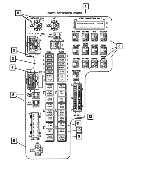 Relays for 2003 Dodge Durango #0