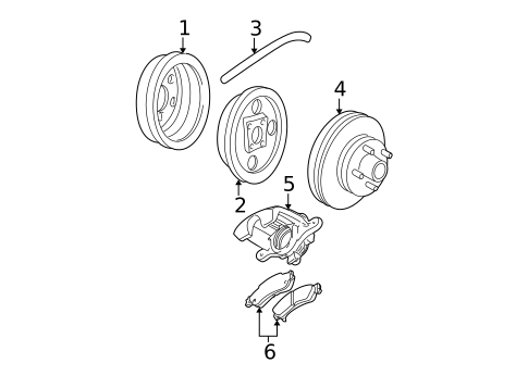 Drums & Rotors for 1995 GMC Sonoma #0