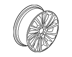 42700TYRA11 - : Wheel, Alloy for Acura Image