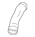 31319473 - Cooling System: Front Hose for Volvo: S60, S80, V60, XC60, XC70 Image