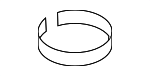 46022AL030 - Engine: Resonator Grommet for Subaru Image