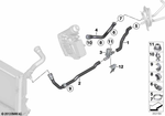 64219208179 - Heater and Air Conditioning: Hose F Radiator and Water Valve for BMW Image