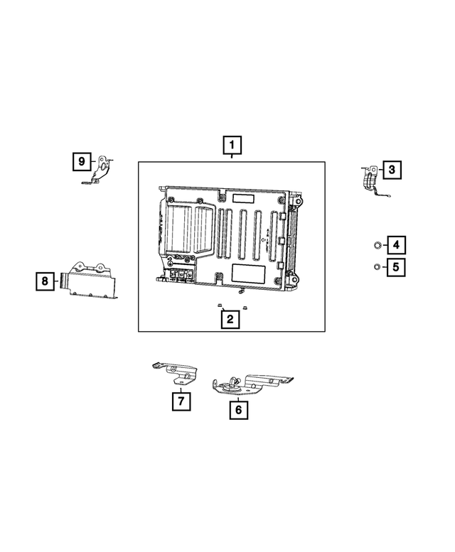 « 68372205AP – Electrical : UnitÉ, Ensemble Accessoires Électriques Ensemble Batterie pour Mopar Image »