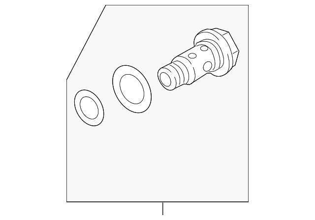 2012-2014 Volkswagen Passat Turbocharger Coolant Line Bolt WHT-005-635 ...