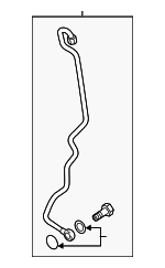 3L145771AN - : Oil Inlet Line for Volkswagen: Passat Image