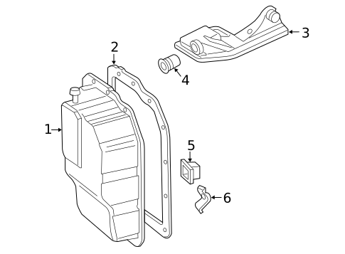 Transaxle Parts for 2008 Mercury Mariner #0