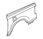 63400T6Z305ZZ - Body: Quarter Panel for Honda: Ridgeline Image