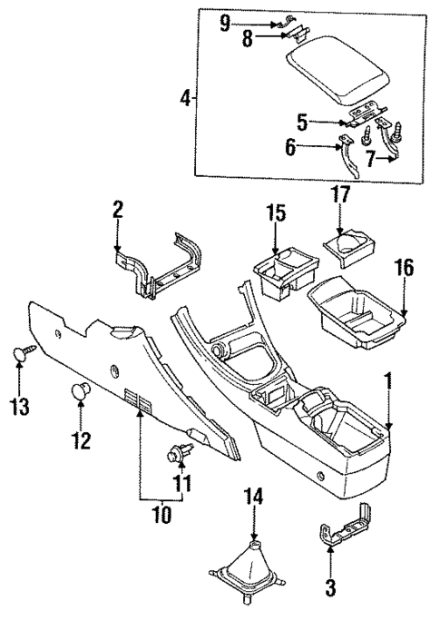 Center for 1996 Mitsubishi Eclipse #0
