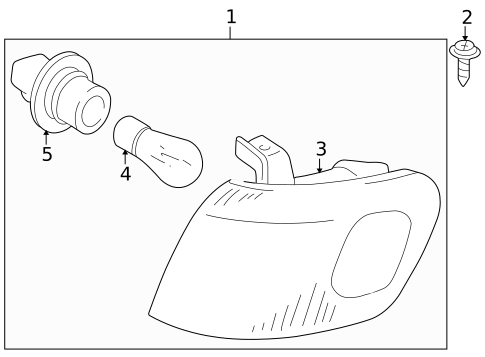 Signal Lamps for 2002 Toyota Corolla #0