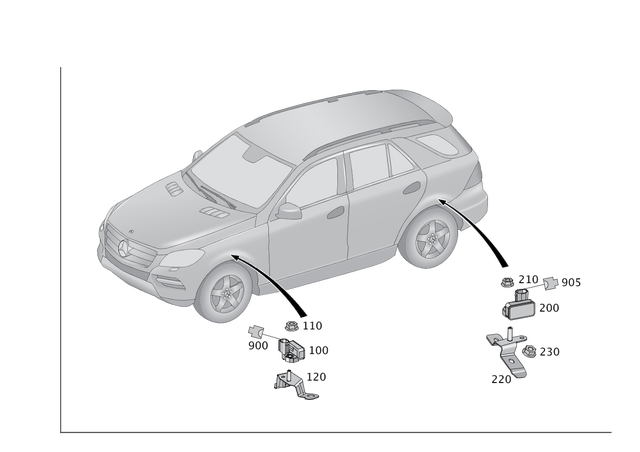 6540428164 - Electrical Equipment and Instruments: Contact Socket Housing for Mercedes-Benz: C250, C300, C350, C63 AMG, G550 4x4, G63 AMG, G65 AMG, GL350, GL450, GL550, GL63 AMG, GLE300d, GLE350, GLE400, GLE43 AMG, GLE450 AMG, GLE550e, GLE63 AMG, GLE63 AMG S, GLS350d, GLS450, GLS550, GLS63 AMG, ML250, ML350, ML400, ML550, ML63 AMG Image image