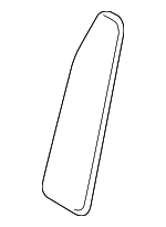 9P18647771E0 - Body: Foot Rest for Porsche: 718 Boxster, 718 Cayman, 718 Spyder, Boxster, Cayman Image