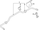 PZ6Z5A772A - : Stabilizer Bar for Ford: Maverick Image