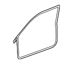 4K8831707E - Body: Weather-strip On Body for Audi Image