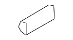 4G0837311 - Body: Bumper Guard for Audi Image