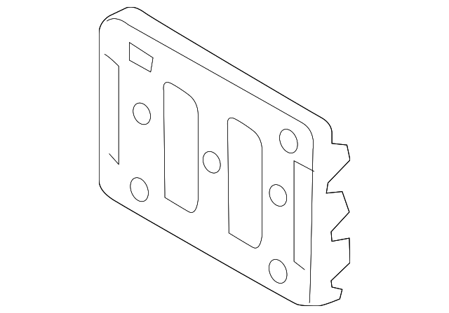 2019-2022 Toyota Avalon License Bracket 75111-07110 | OEM Parts Online