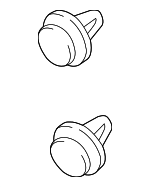 915125K7003 - Engine: Air Inlet Tube Clip for Acura: ILX, Integra, RLX, TLX Image