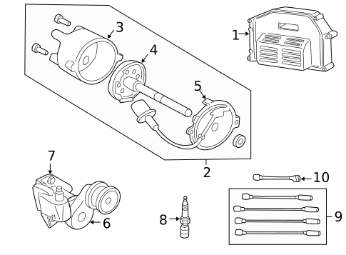 Switches, Solenoids & Actuators for 2002 Dodge Dakota #0