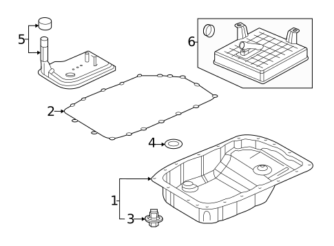Transmission Components for 2022 Chevrolet Silverado 3500 HD #0