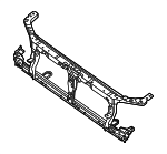 62500ZL80B - Body: Radiator Support for Nissan: Frontier, Xterra Image
