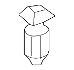 99950748440 - Body: Sill Trim Retainer for Porsche: 911, Cayman Image