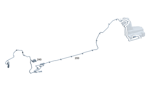 AdBlueÄ‚Â‚Ä¹Ë Container and Lines for 2014 Mercedes-Benz C300 #0