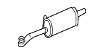 5278503AH - Exhaust: Muffler for Mopar Image