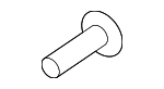 Windshield Pillar Trim Screw