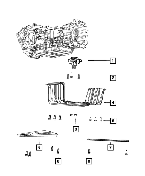 Mounting and Skid Plate for 2012 Jeep Grand Cherokee #0
